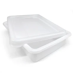 5 Bandejas Uso Alimentario Con Tapa: 2,2l Sin Bpa's (26,8 X 19,7 X 7cm) - Cocinas, Restaurantes, Hostelería, Catering