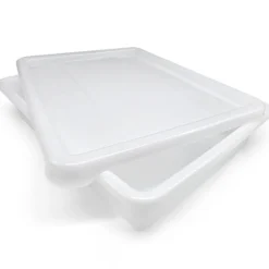 Bandeja Uso Alimentario Con Tapa (5,6l-7.5x28.4x38cm). Cocinas, Restaurantes, Hostelería, Tiendas, Carnicerías, Catering