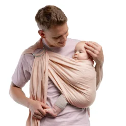 Bandolera Portabebé Boba Ring Sling Peony Pink