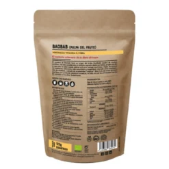 Baobab Bio En Polvo 125g- Orgánica Superfoods