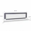 Barandilla De Cama Infantil 110 Cm – Altura Ajustable, Sistema Abatible, Malla Transpirable, Seguridad Anticaídas Bathby