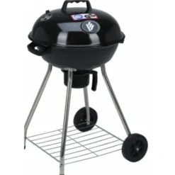 Barbacoa Con Ruedas Negra 47Cm