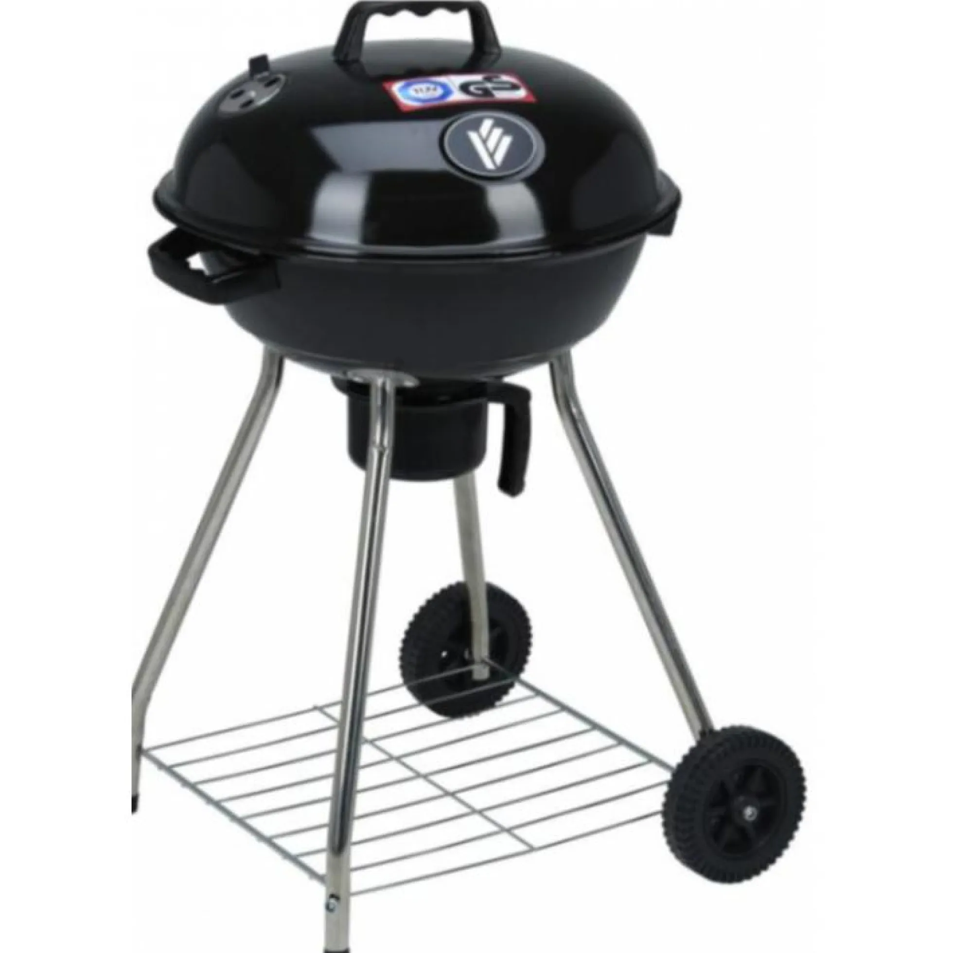 Barbacoa Con Ruedas Negra 47Cm