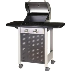 Barbacoa Gas 2 Quemadores Birgitt Acero 52 X 116 X 110 Cm Ldk Garden