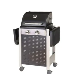 Barbacoa Gas 2 Quemadores Birgitt Acero 52 X 116 X 110 Cm Ldk Garden
