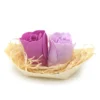 10 Barcas Con Flores Para Regalo Invitados (lavanda) - Rosas De Jabón Para Baño Aromático. Detalle Original Para Eventos