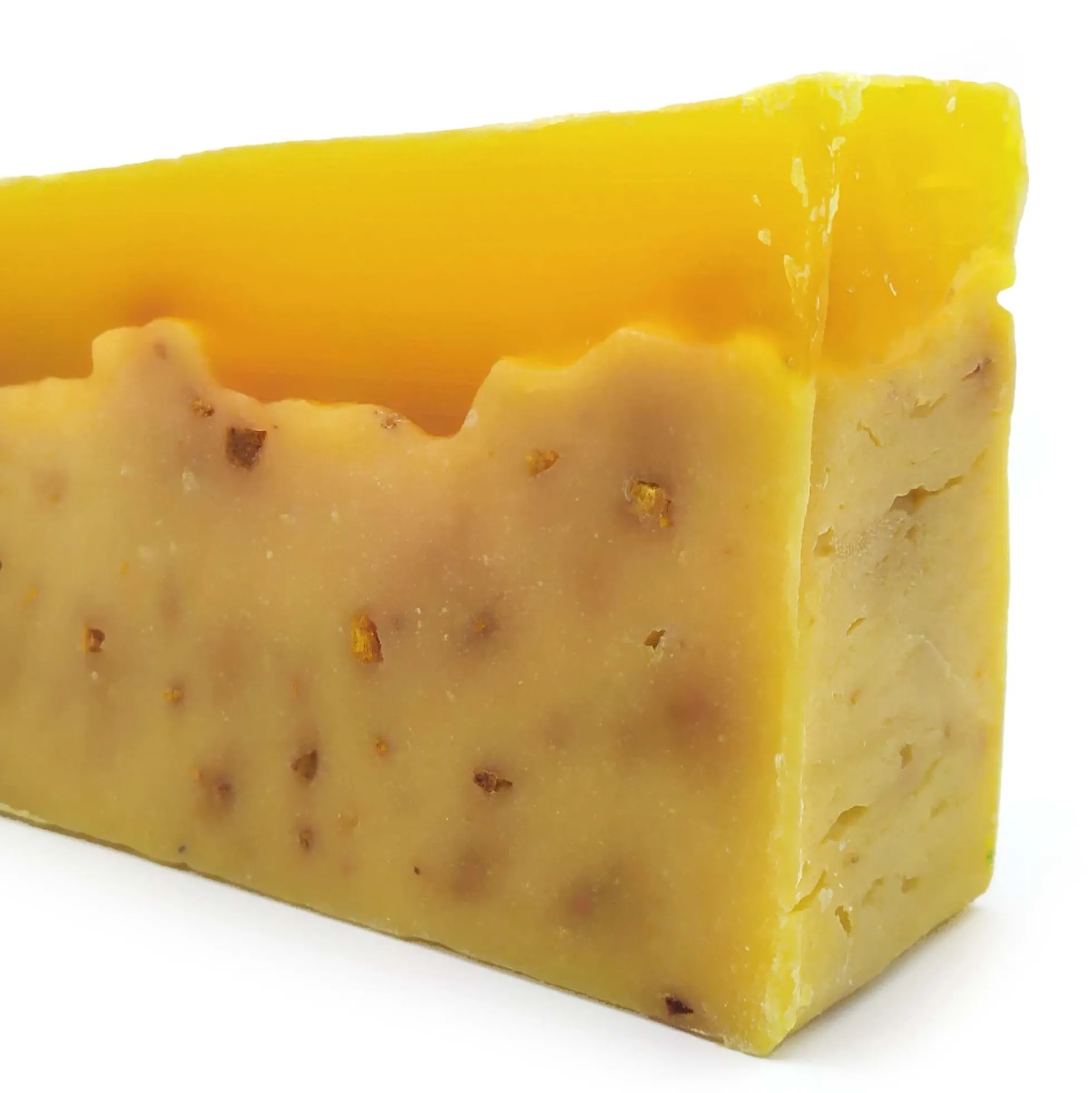 1 Barra De Jabón Artesano De Limón 1.2kg Venta Por Mayor - Piel Grasa - Evita El Acné - Exfoliante - Aclara Las Manchas