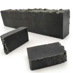 1 Barra Jabón Artesano Carbón Activo (1.2kg) Venta Al Por Mayor - Elimina Espinillas Y Puntos Negros - Piel Grasa Mixta