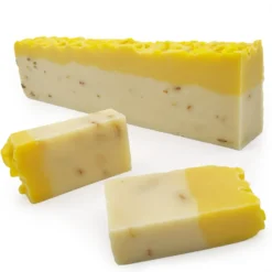 1 Barra Jabón Artesano De Azahar (1.2 Kg) Venta Al Por Mayor- Hecho En España - Piel Madura, Deshidratada Y Con Manchas