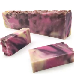 1 Barra Jabón Artesano De Centella Asiática Y Rosa Mosqueta 1.2kg Venta Por Mayor - Atenúa Manchas Y Estrías - Cicatriza