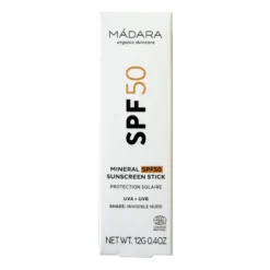 Barra solar mineral con factor de protección solar FPS 50, 12 g