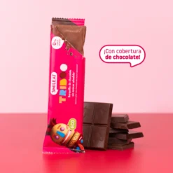Barrita Barquillo recubierta de Chocolate ECO Smileat 40g