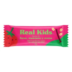 Barrita de Fresa y Manzana para niños Real Kids 30 g