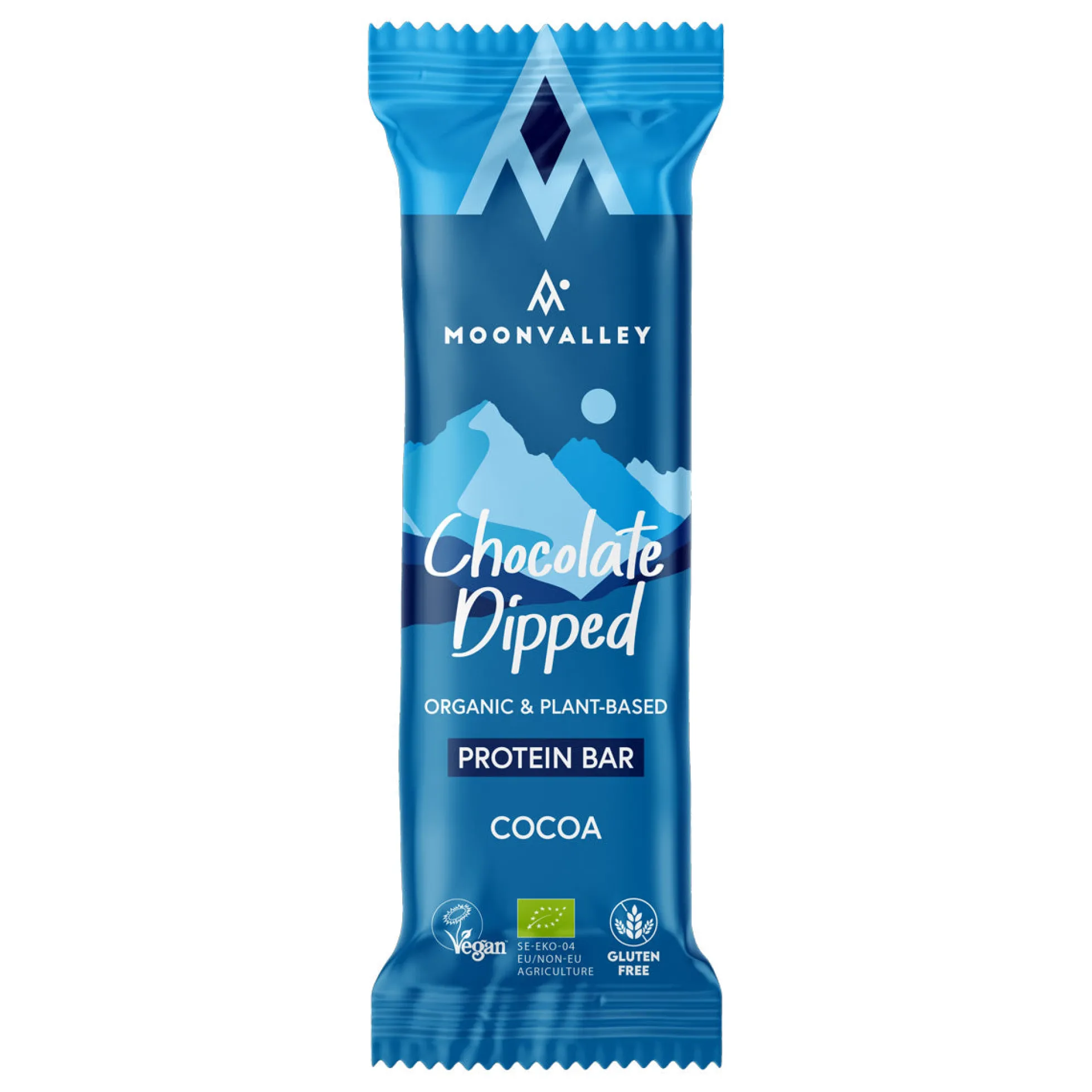 Barrita De Proteina Cacao Bañada En Chocolate Bio Moonvalley 50g