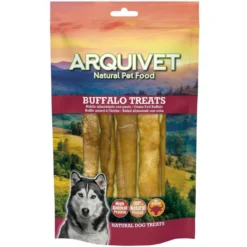 Barritas de colágeno de búfalo para perros Arquivet 12cm5ud