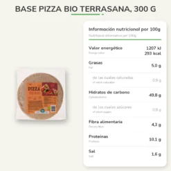 Base pizza BIO Terrasana, 300 g