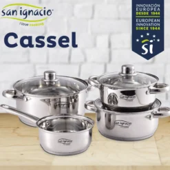Bateria 7pc Acero Inox Ind Cassel Sg