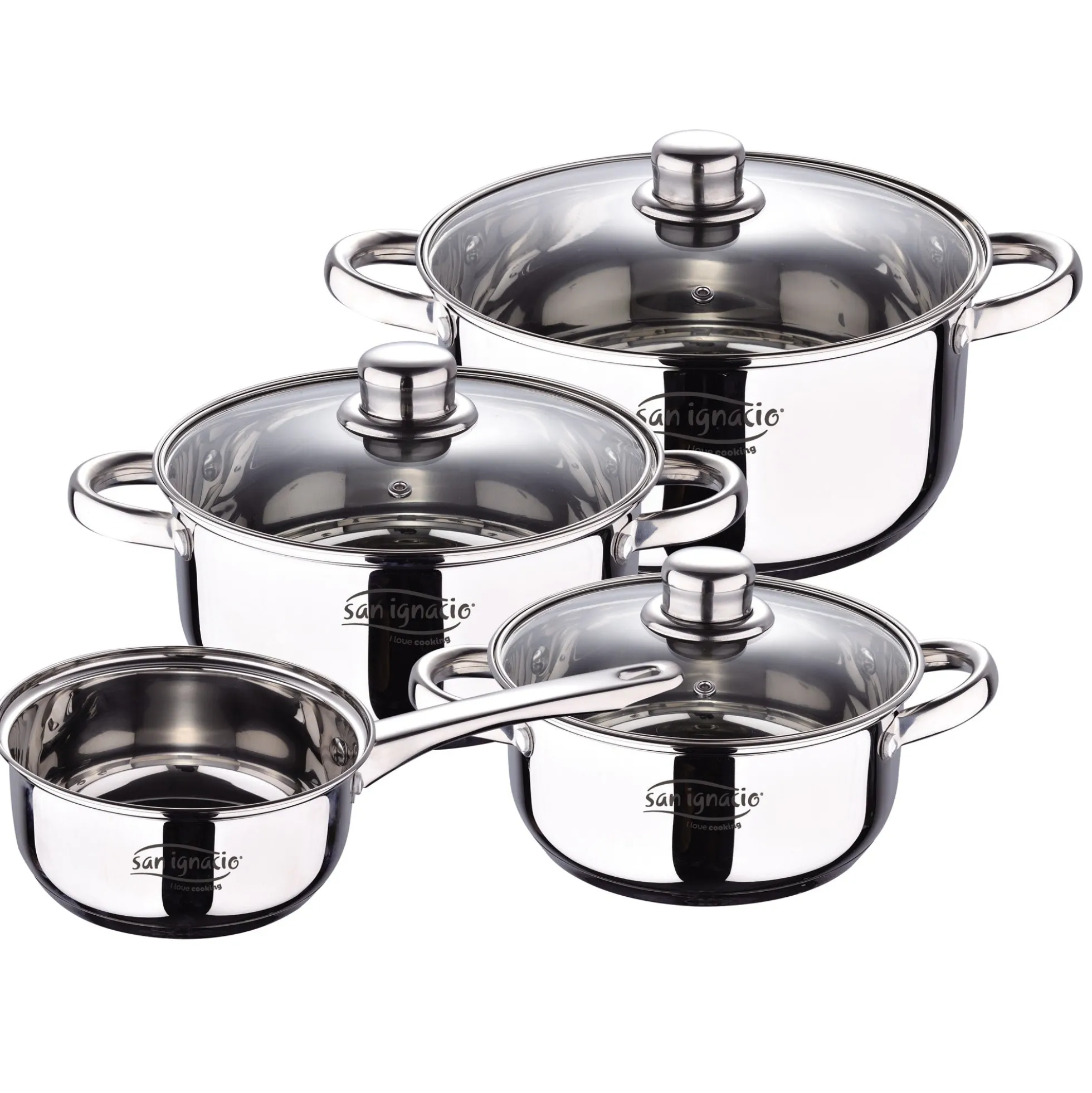 Bateria 7pc Acero Inox Ind Cassel Sg