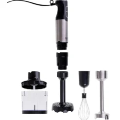 Batidora De Mano Procesador De Alimentos Cocina, Batidora, Picadora, Regulador Velocidad, Turbo Camry Cr4623 1600w