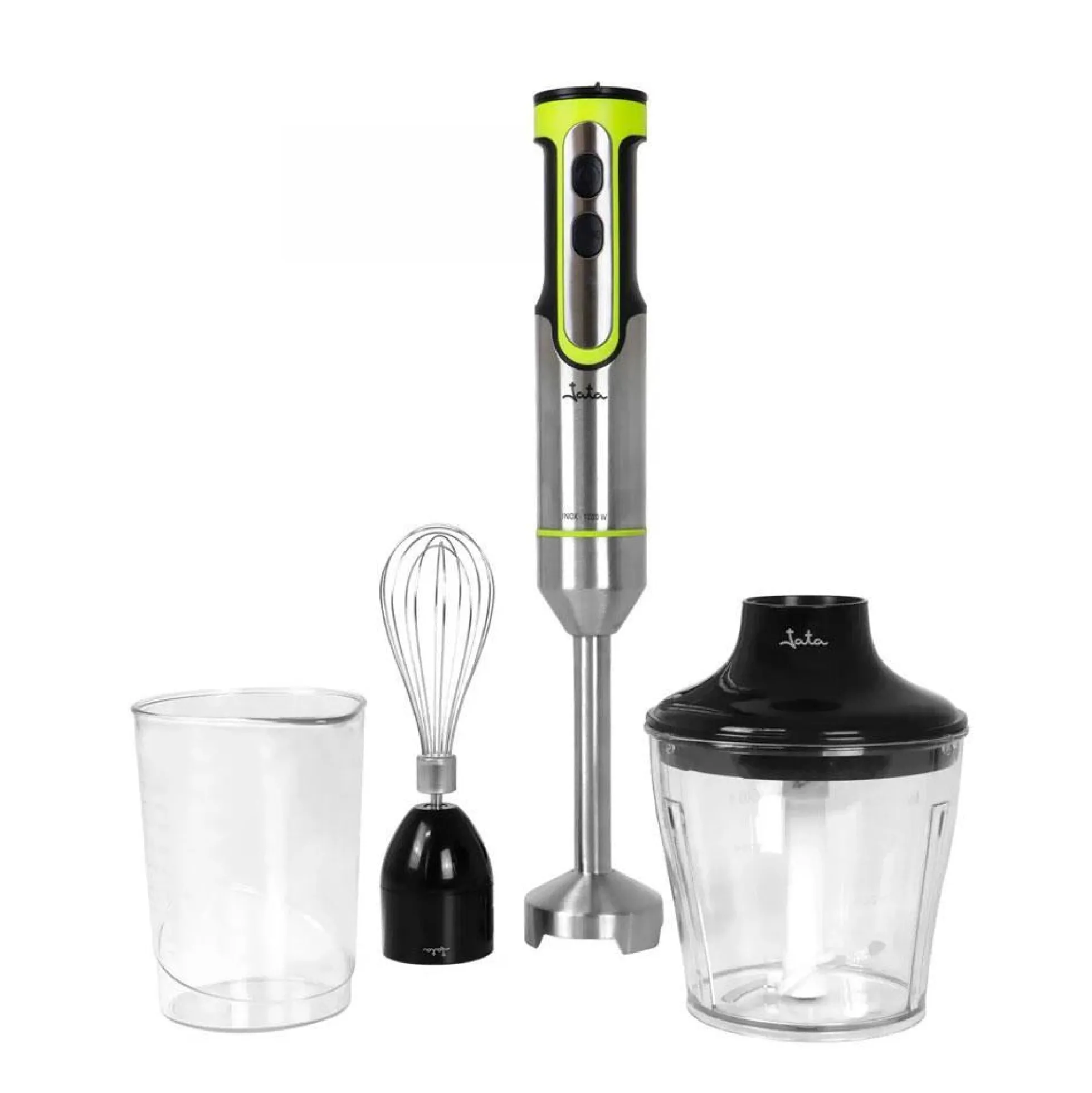 Batidora Pie Inoxidable Accesorios 1200w Jebt1789