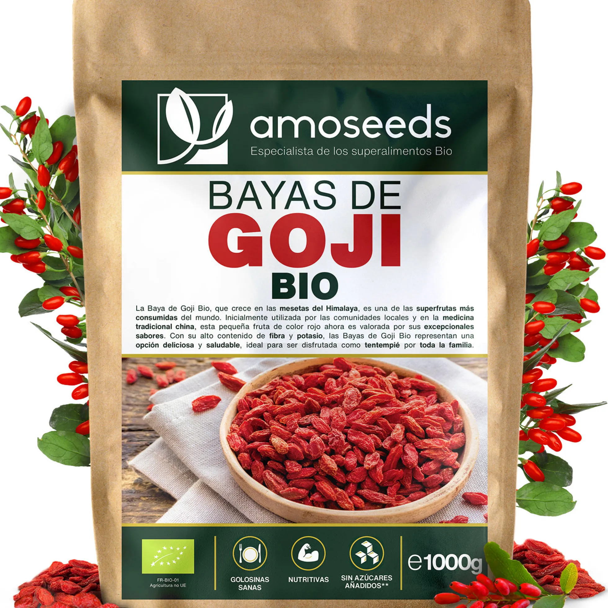 Bayas De Goji Bio 1kg