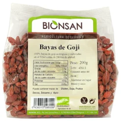 Bayas De Goji Eco Bionsan 200gr