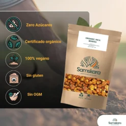 Bayas De Inca Bio - 500g | Fruta Deshidratada Ecológica, Snack Vegano Natural Sin Azúcares Añadidos, Sin Gluten