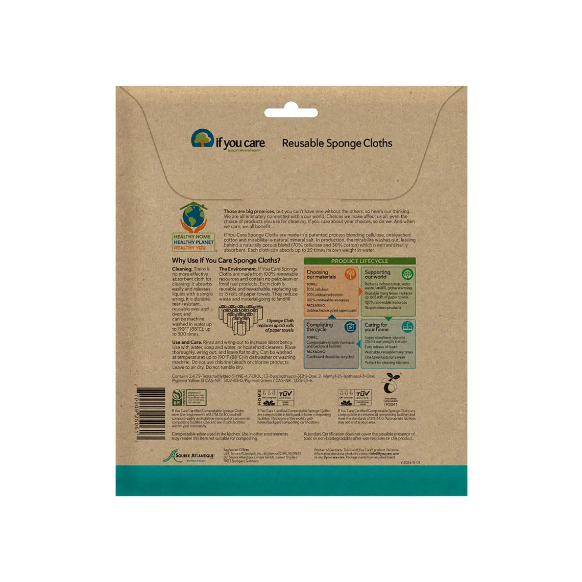 Bayetas superabsorbentes If you care 5 uds