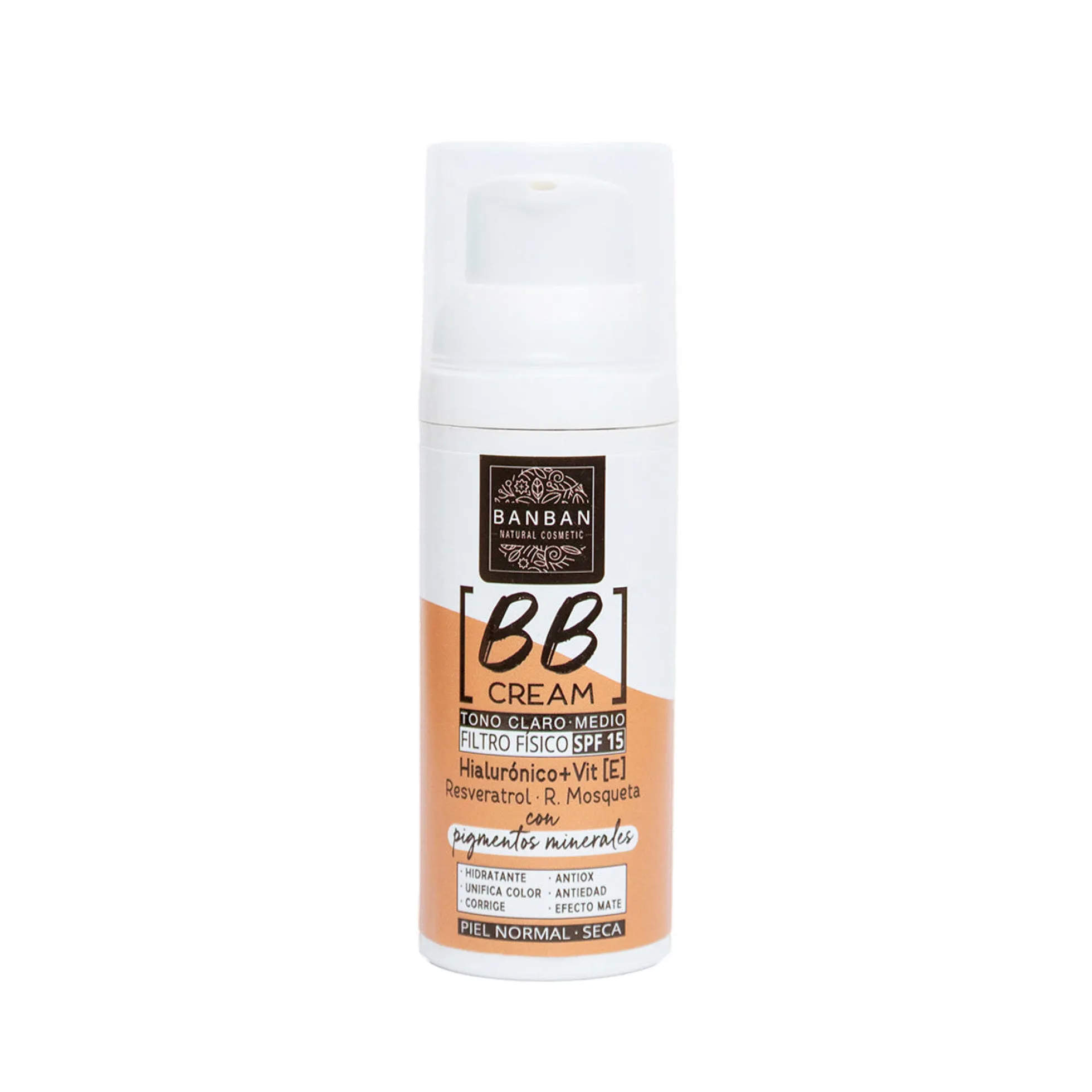 BB Cream Tono Claro Medio SPF15 50ml Banban