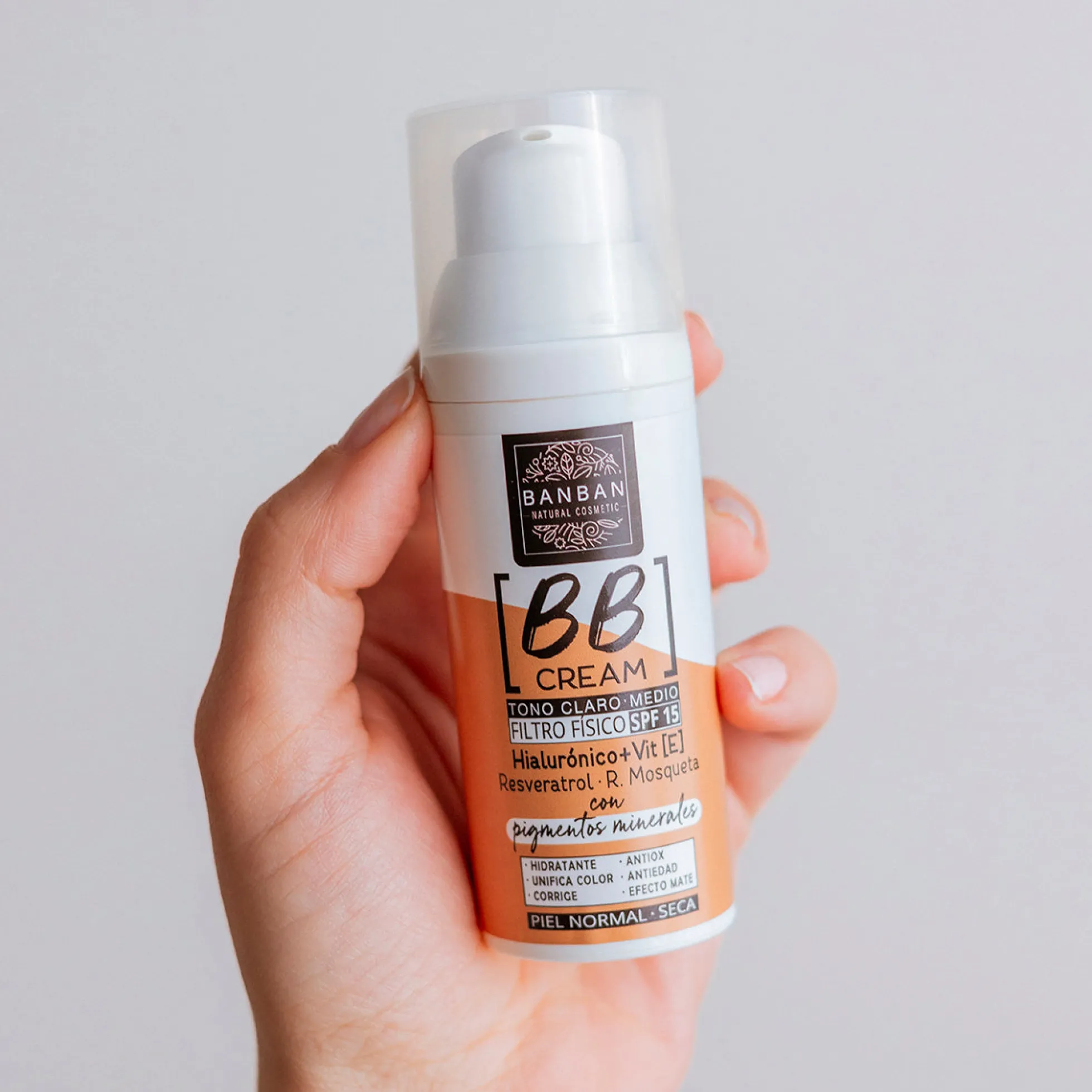 BB Cream Tono Claro Medio SPF15 50ml Banban