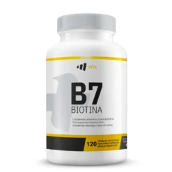 B7 Biotina 500μg - 120 Cápsulas Vegetales - Mejora La Salud De La Piel - Masmusculo