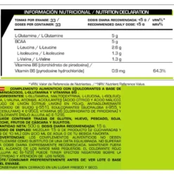 Bcaa + Glutamina - 500g - Ponche De Frutas - Bcaa + Glutamina - Iron Addict Labs