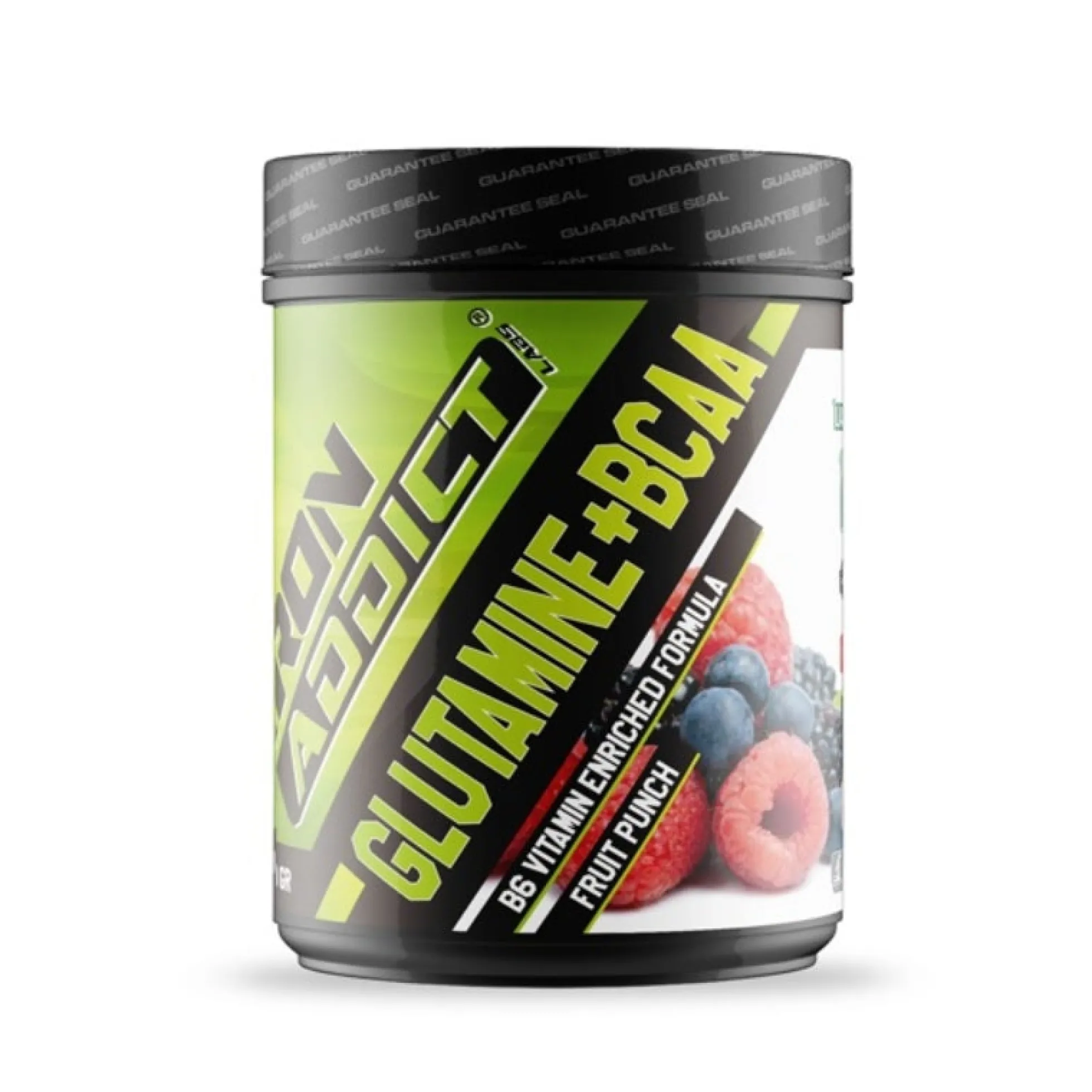 Bcaa + Glutamina - 500g - Ponche De Frutas - Bcaa + Glutamina - Iron Addict Labs