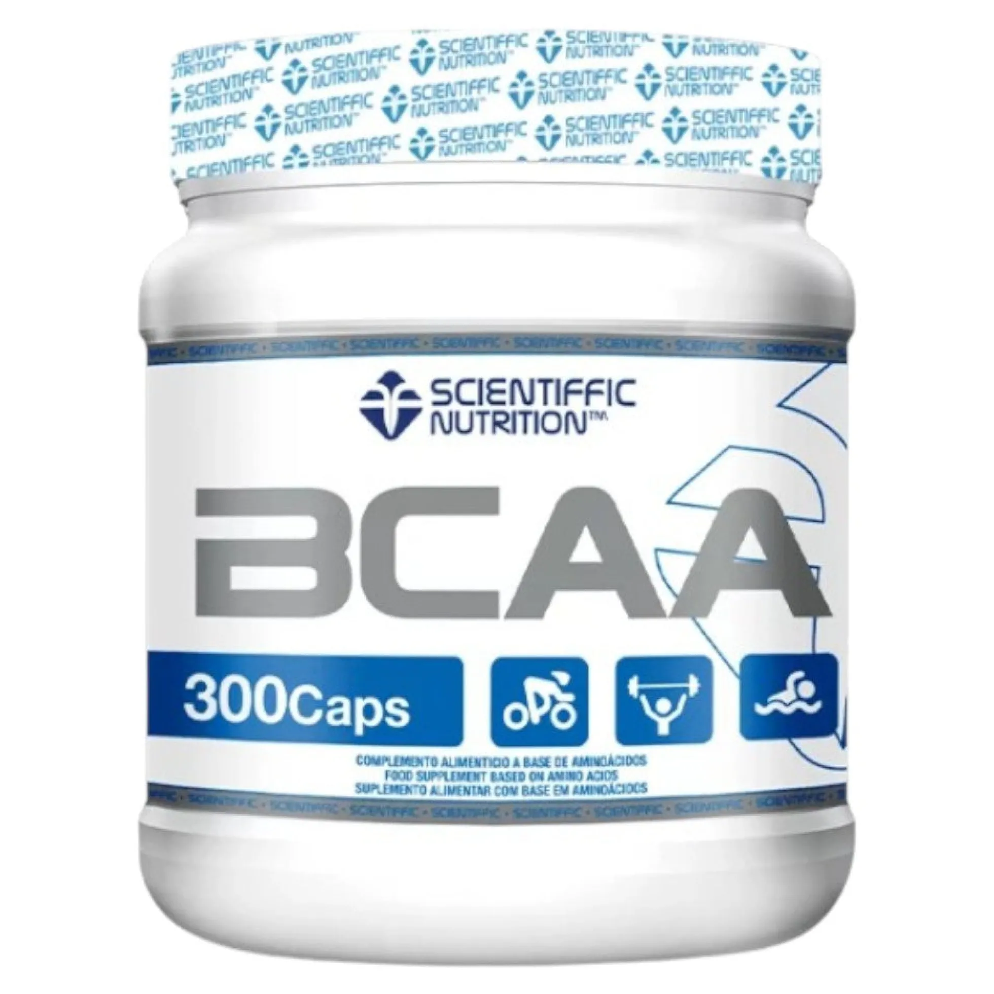 Bcaa 1000 Mg Fermentación Natural 300 Caps