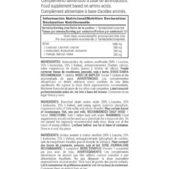 Bcaa 2:1:1 1000 Mg - 150 Tabletas - Endurece Los Músculos - Masmusculo
