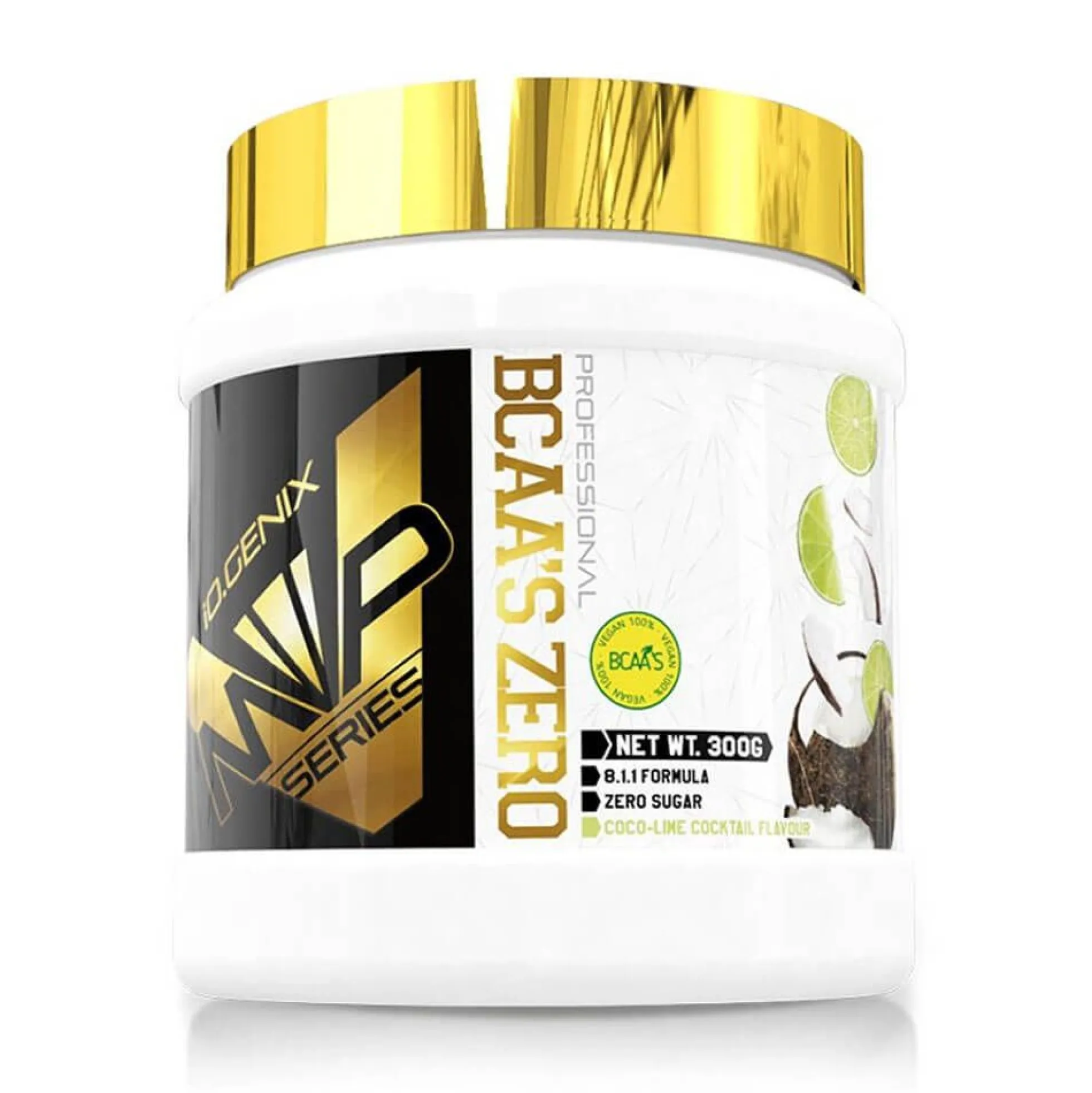 Bcaas Zero 8:1:1 - 300g - Coco Y Lima - Bcaa Ramificados - Io.genix