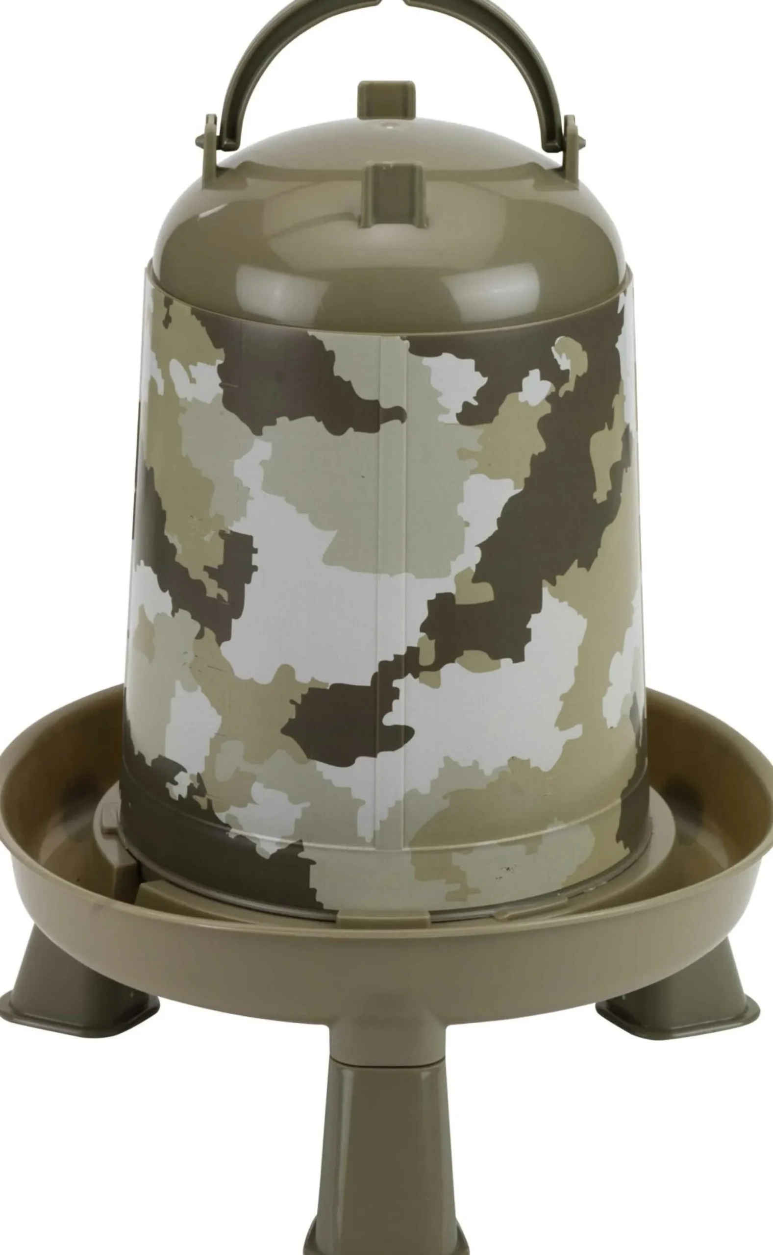 Bebedero Aves Eco Camuflaje Con Patas Gaun