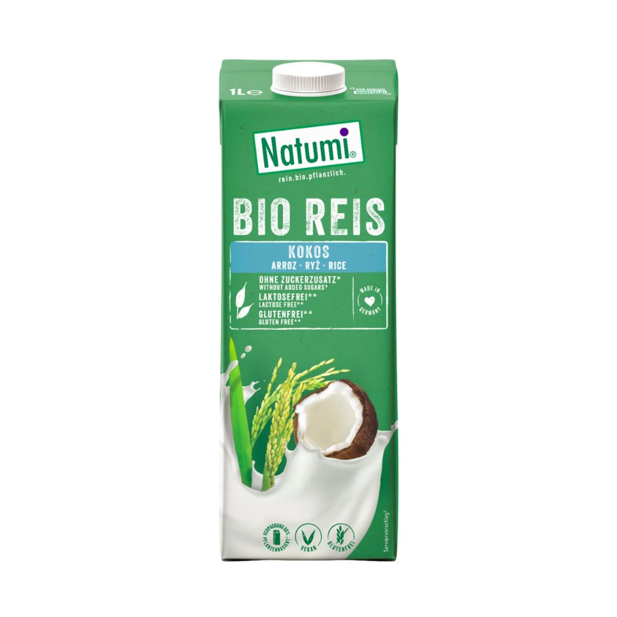 Bebida Arroz Coco Bio Natumi 1 L