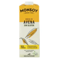 Bebida BIO de avena sin gluten Monsoy 1 L