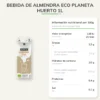 Bebida de Almendra Eco Planeta Huerto 1L