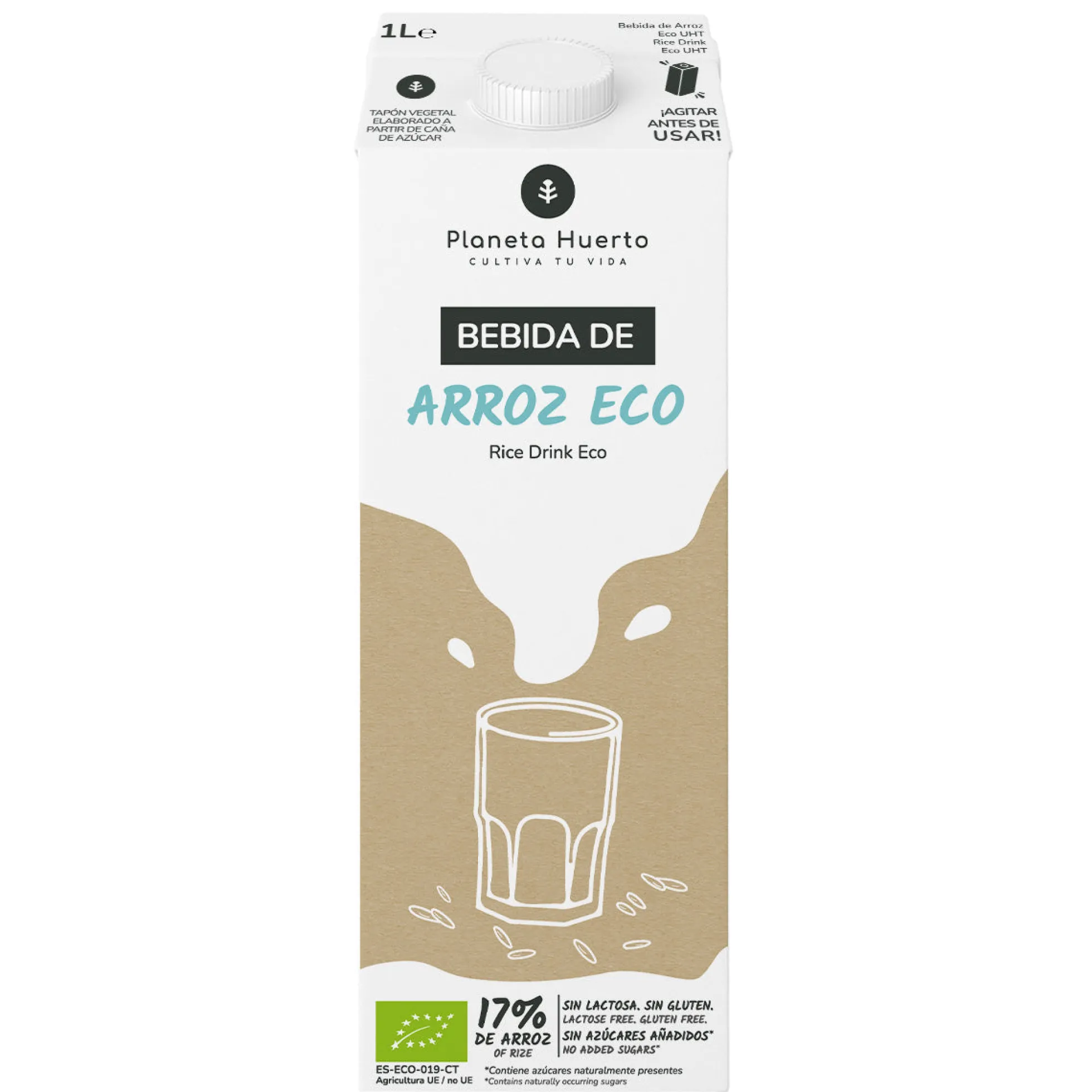 Bebida de Arroz Eco Planeta Huerto 1L
