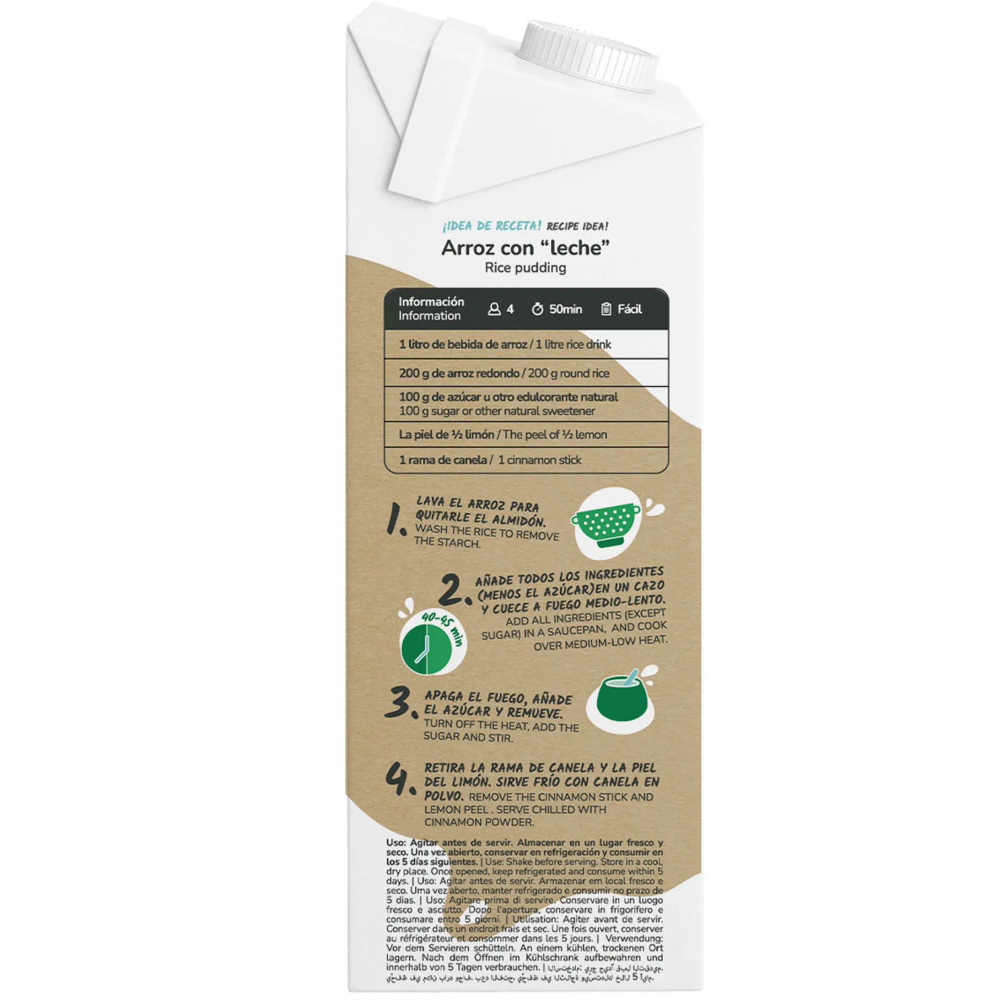 Bebida de Arroz Eco Planeta Huerto 1L