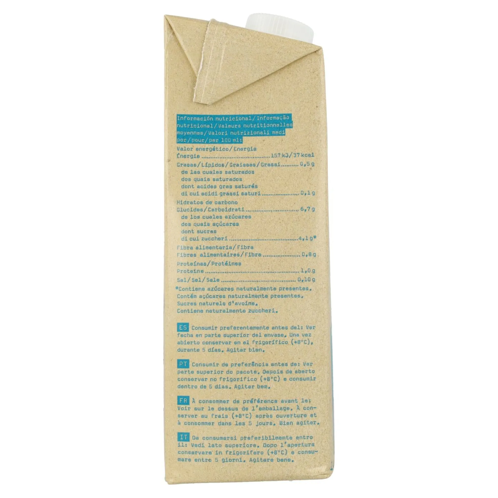 Bebida de Avena Original BIO Oatly 1L