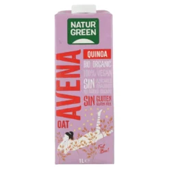Bebida de Avena y Quinoa Bio Sin Gluten NaturGreen 1 L