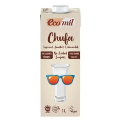 Bebida de Chufa sin azúcar Ecomil 1 L