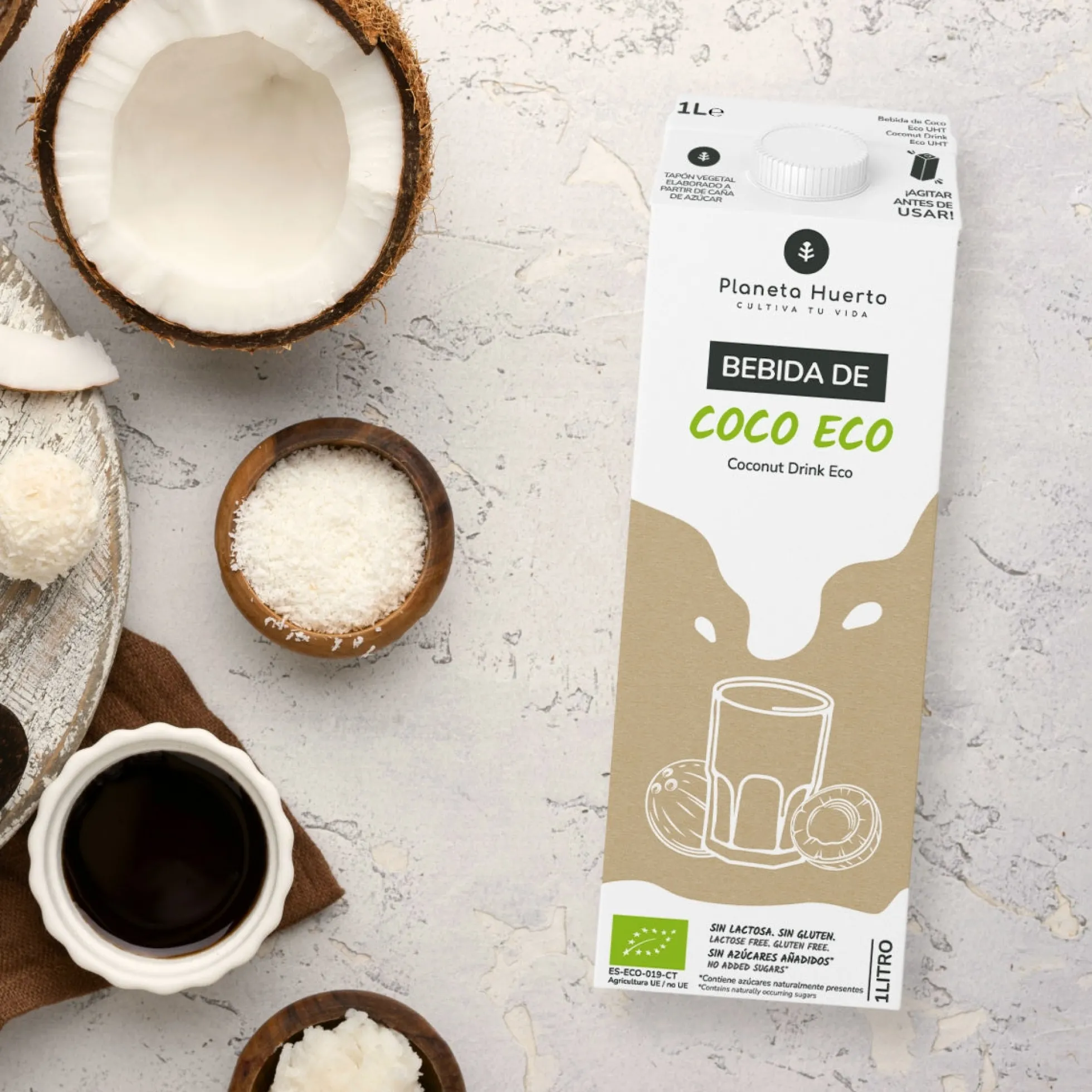 Bebida de Coco Eco Planeta Huerto 1L