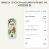 Bebida de Coco Maduro Pure Bio Dr. Martins 1L
