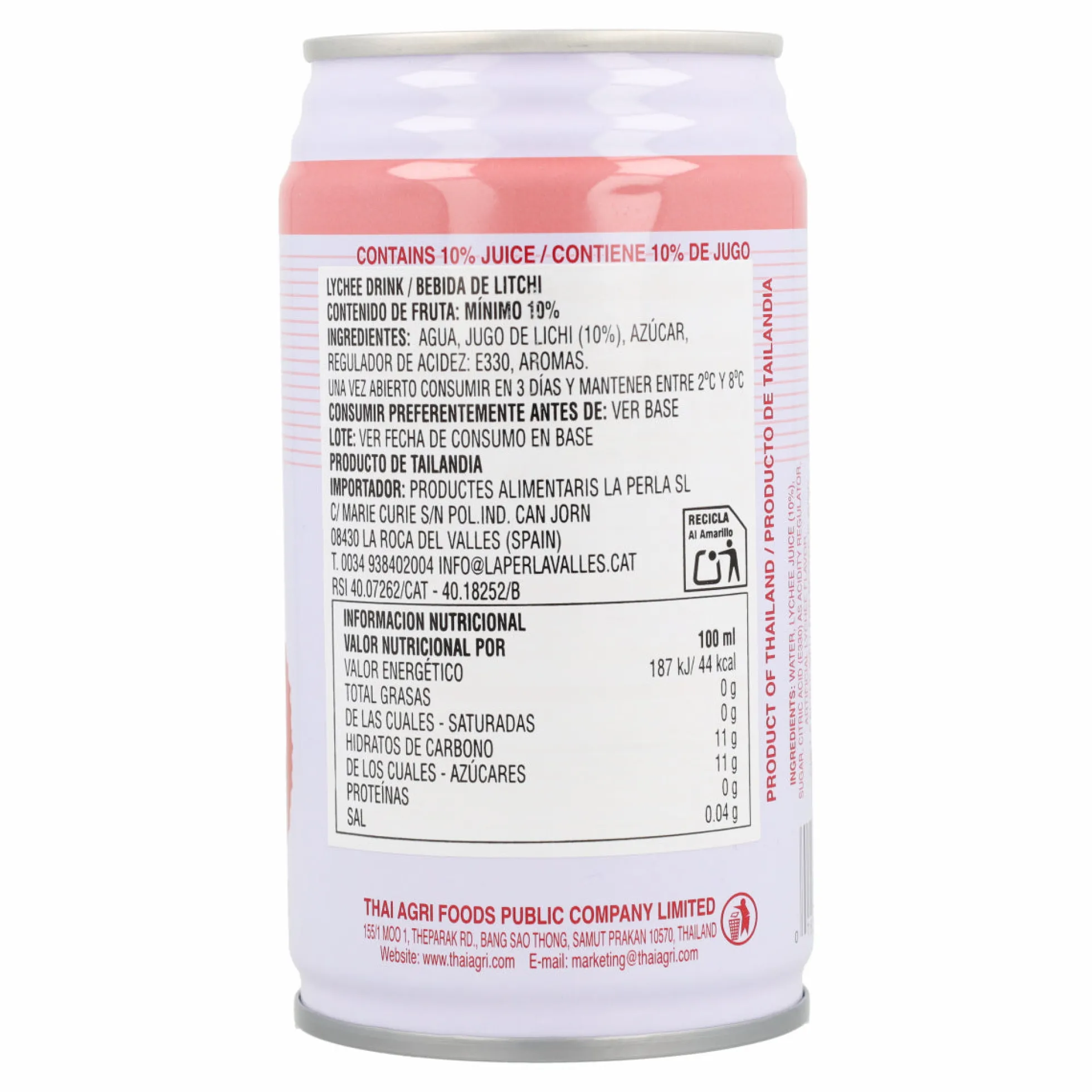 Bebida de Lychee Foco 350ml