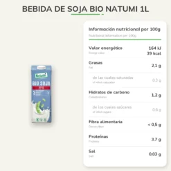 Bebida de Soja bio Natumi 1L