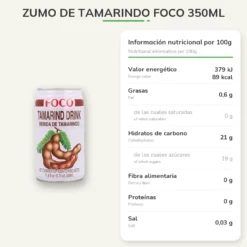 Bebida de Tamarindo Foco 350ml